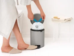 Clearance Brabantia Newlcon Pedalspand , Lysegrå
