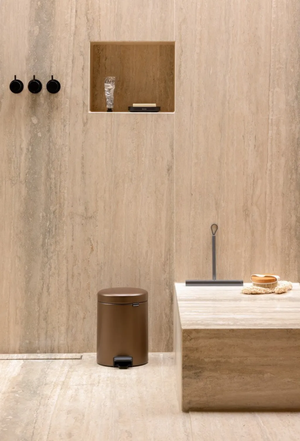 Brabantia Affaldsspande Og Tilbehør|Affaldsspande > Newlcon Pedalspand 5 L,