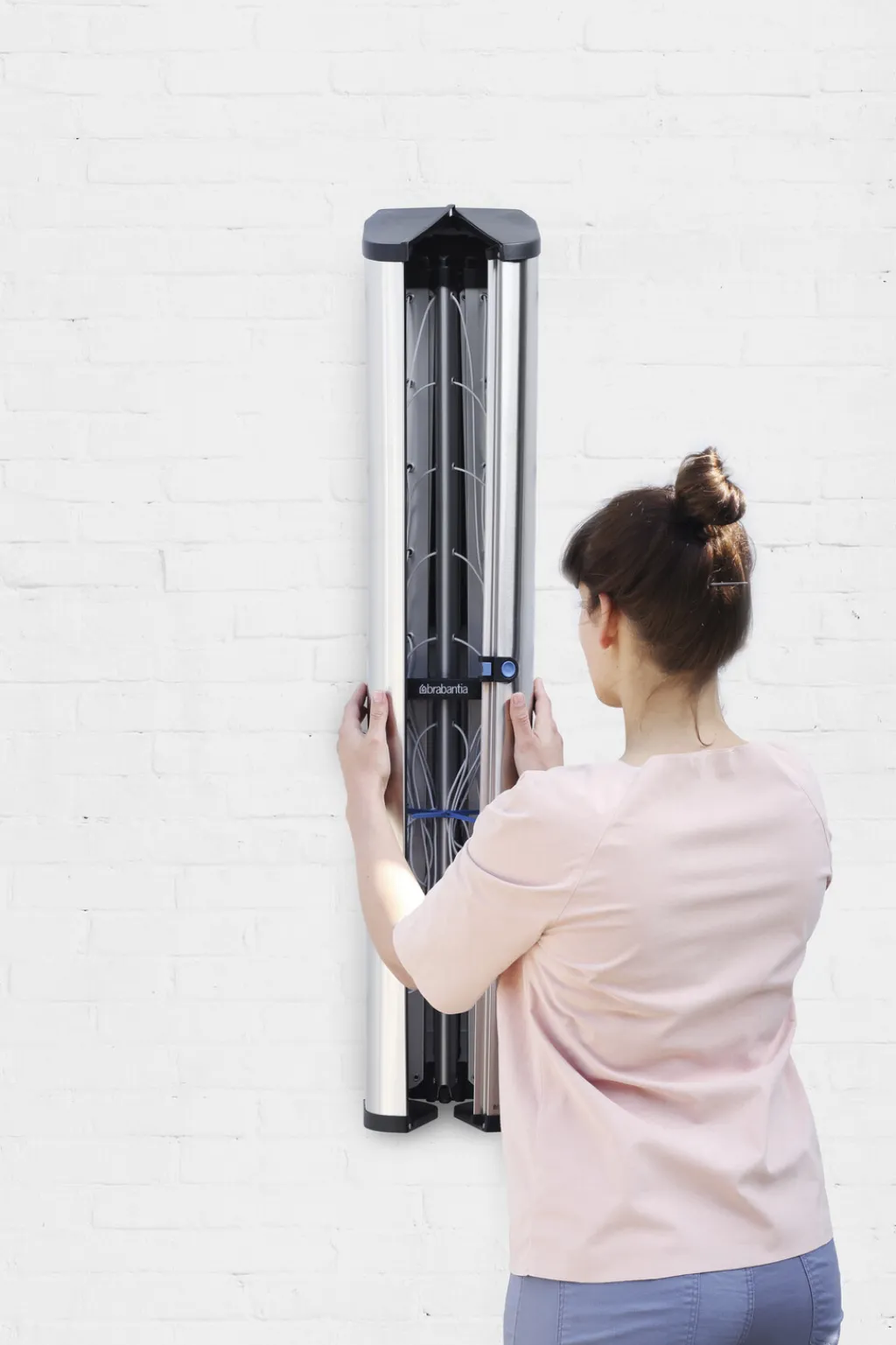 Brabantia Uderum|Tørrestativer Og Tilbehør > Opbevaringsboks til Wallfix Tørrestativ, Mat Stål