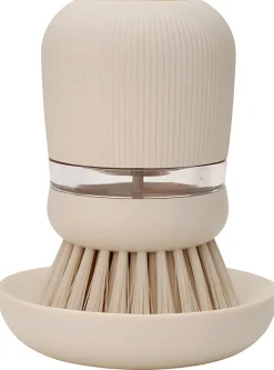 Outlet Brabantia Opvaskebørste m. Sæbedispenser, Soft Beige