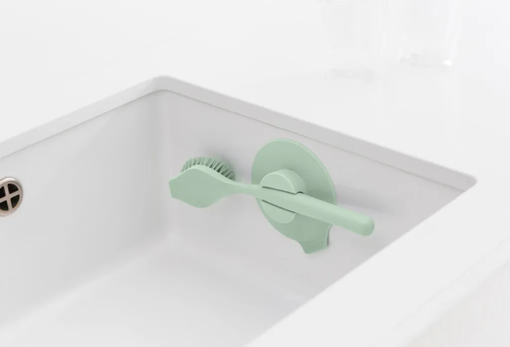 Brabantia Opvask|Opvask > Opvaskebørste m. Sugekop, Jade Green