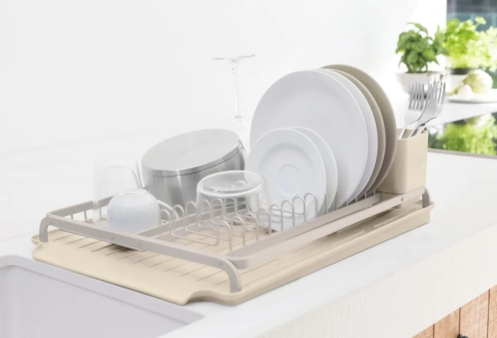 Brabantia Opvask|Opvask > Opvaskestativ m. Bakke , Soft Beige