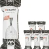 Brabantia Affaldsspande Og Tilbehør|Affaldsspande > PerfectFit Affaldspose M 120 stk. 60 L, Hvid