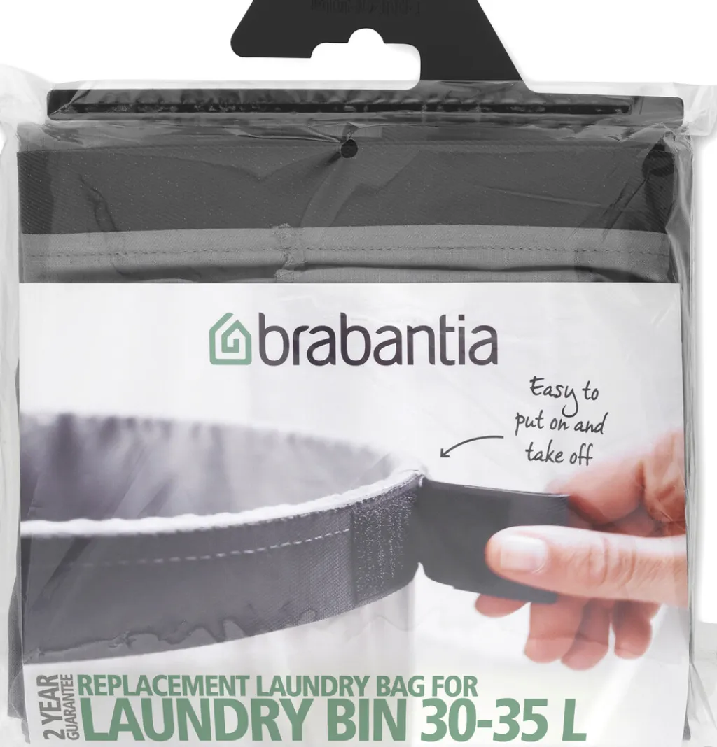 Brabantia Badeværelse|Kurve Og Kasser > Pose til Vasketøjskurv , Grå