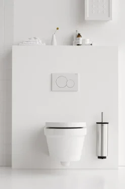 Profile Toiletbørste m. Holder og Vægbeslag, Badeværelse