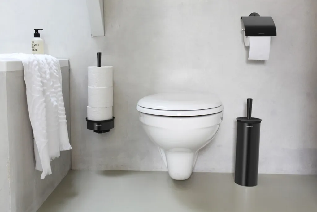 Brabantia Badeværelse > Profile Toiletbørste m. Holder og Vægbeslag,