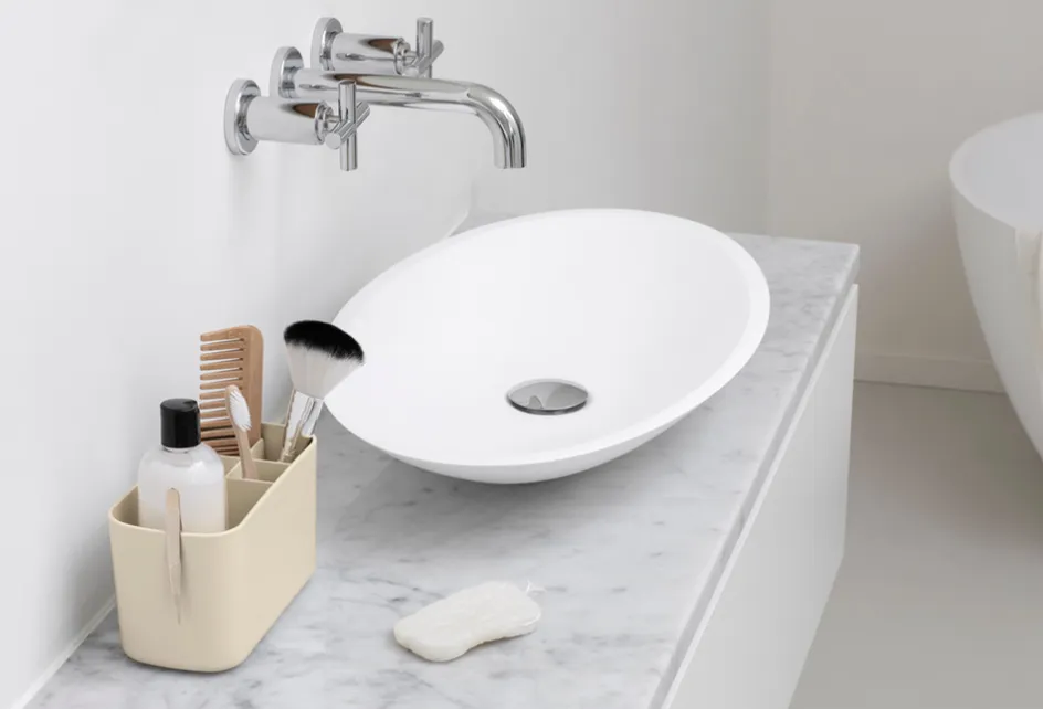 New Brabantia ReNew Badeværelsesorganiser 19,7 cm, Soft Beige