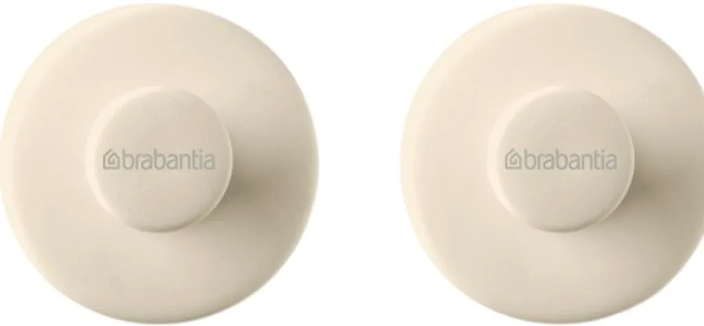 Brabantia Badeværelse|Knager Og Knagerækker > ReNew Håndklædeknager 2 stk. 4,8 cm,