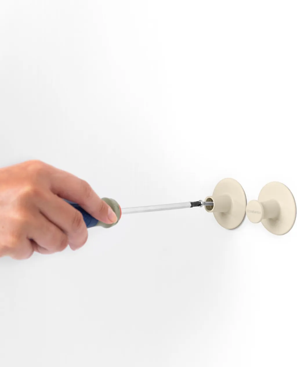 Brabantia Badeværelse|Knager Og Knagerækker > ReNew Håndklædeknager 2 stk. 4,8 cm,