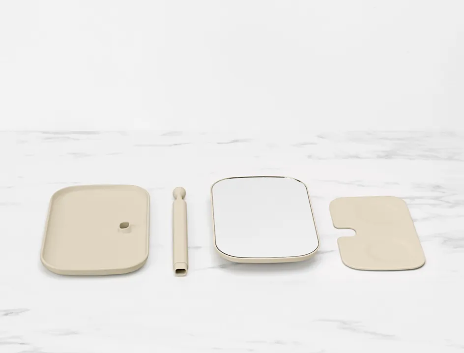 Best Brabantia ReNew Makeupspejl, Soft Beige