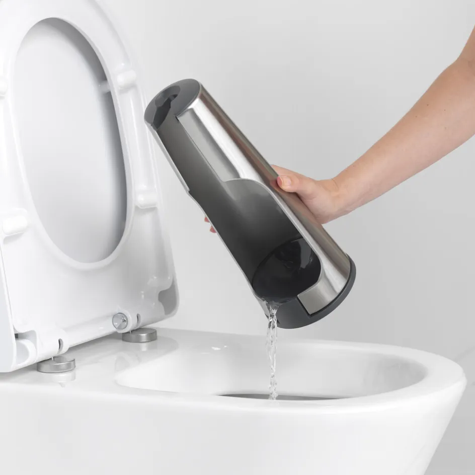 Best Brabantia ReNew Toiletbørste m. Holder, Mat Stål