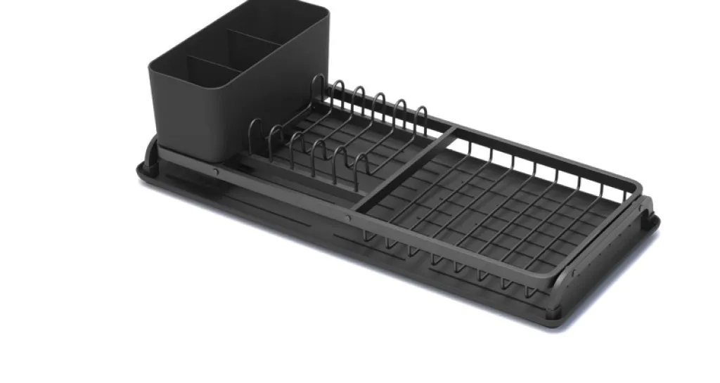 Brabantia Opvask|Opvask > Sink-Side Opvaskestativ Kompakt 46 cm, Mørkegrå
