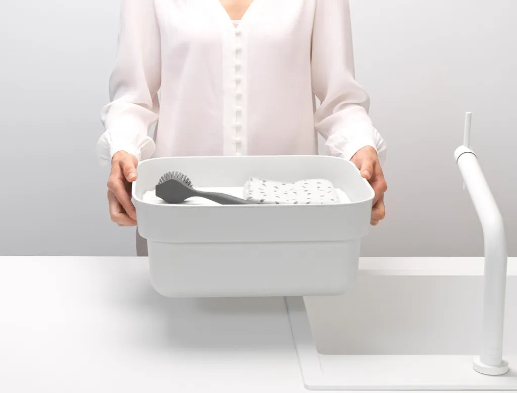 Brabantia Opvask|Opvask > Sink-Side Opvaskebalje m. Rist 37,4 cm,