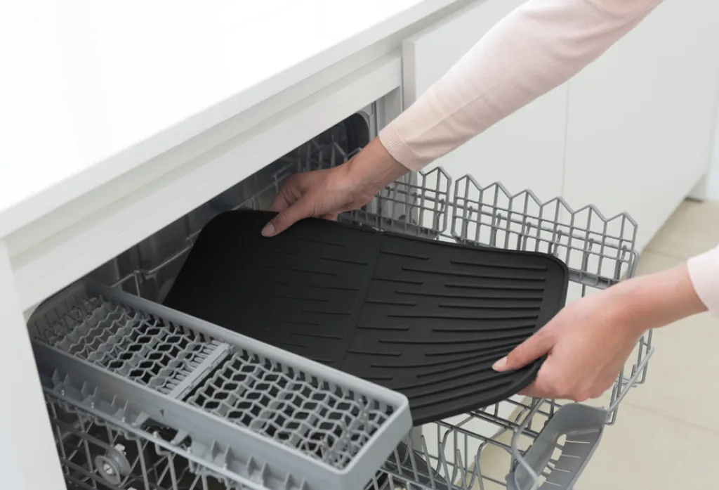 Brabantia Opvask|Opvask > Sink-Side Silikoneopvaskemåtte 43,8 cm, Mørkegrå