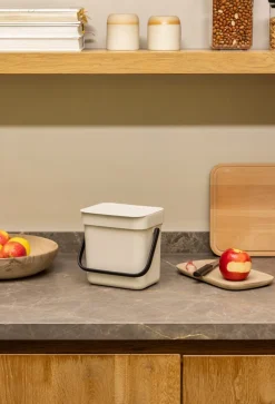 Hot Brabantia Sort & Go Affaldsspand m. Låg , Soft Beige