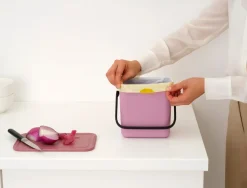 Online Brabantia Sort & Go Affaldsspand m. Låg , Lilac Pink