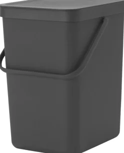 Discount Brabantia Sort & Go Affaldsspand m. Låg , Grå