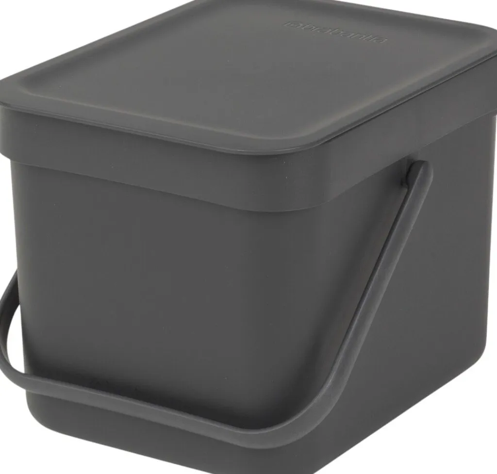 Brabantia Affaldsspande Og Tilbehør|Affaldsspande > Sort & Go Affaldsspand m. Låg ,