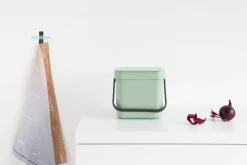 Outlet Brabantia Sort & Go Affaldsspand m. Låg , Jade Green