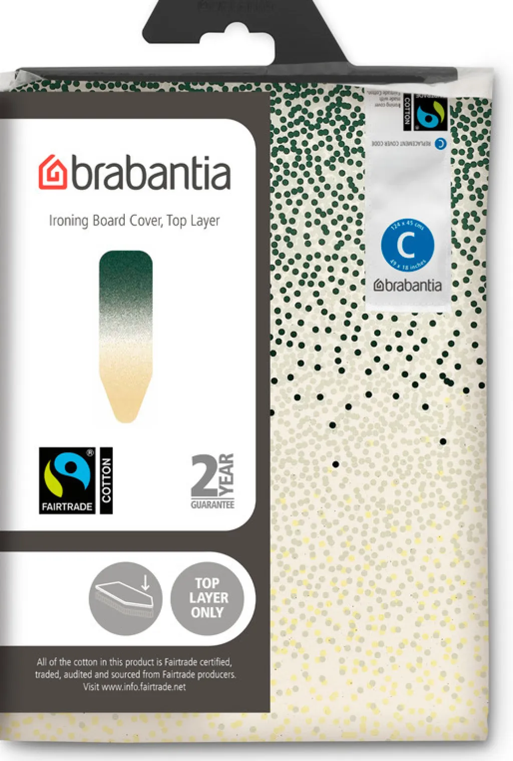 Brabantia Strygebrætter Og Dampbrætter > Strygebrætbetræk C 136x55 cm, New Dawn