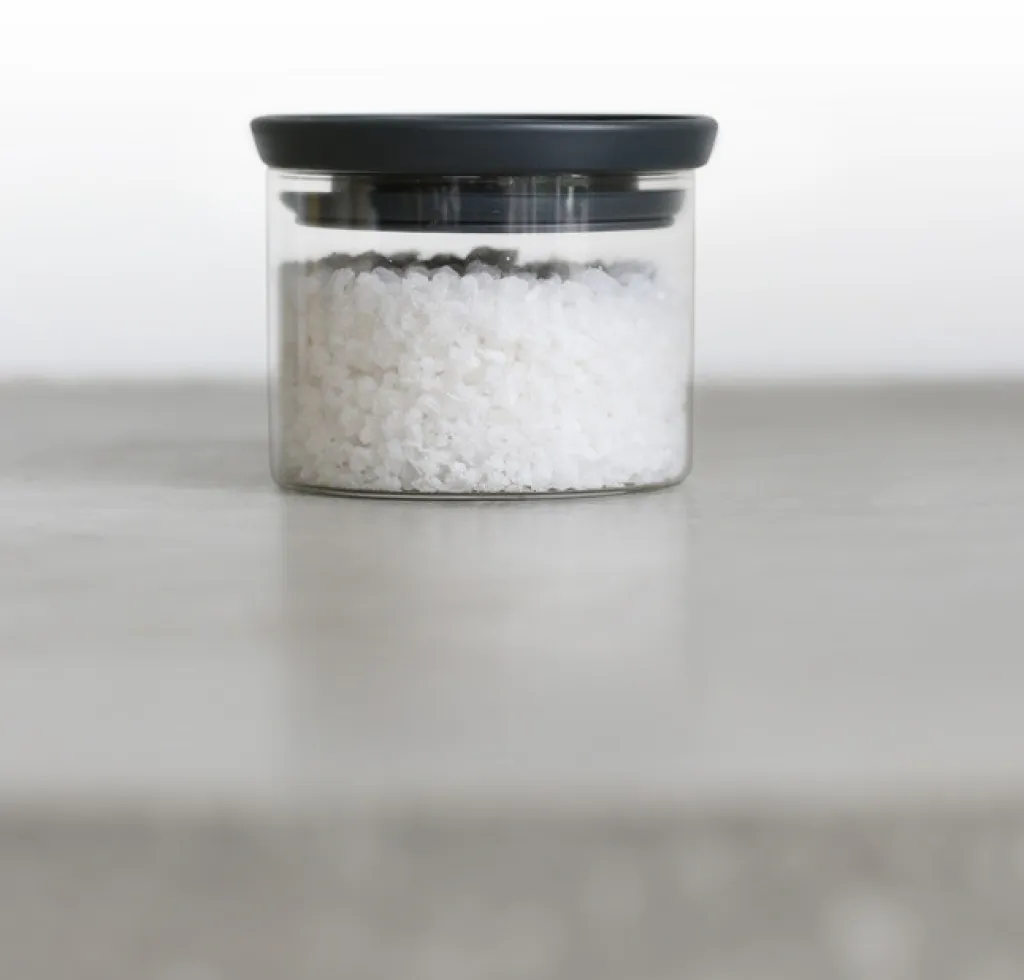 Brabantia Opbevaring Til Køkkenet|Opbevaringskrukker Og -Glas > Tasty Opbevaringsglas Stabelbart , Mørkegrå