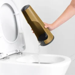 Outlet Brabantia Toiletbørste m. Holder, Warm Gold