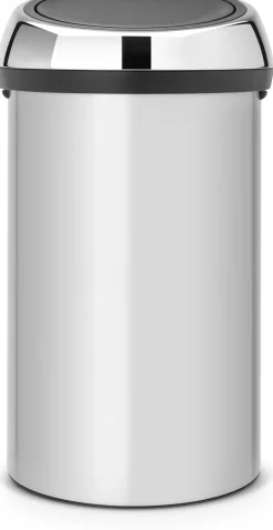Clearance Brabantia Touch Affaldsspand , Metallic Grey