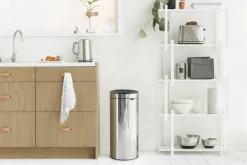 Brabantia Touch Affaldsspand , Brilliant Steel
