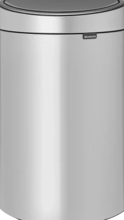 Clearance Brabantia Touch Affaldsspand , Metallic Grey