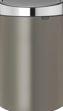 Hot Brabantia Touch Affaldsspand 40 L, Platinum/Stål