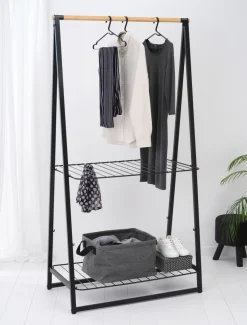 Discount Vasketøjskurv Foldbar 35 L, Badeværelse|Kurve Og Kasser