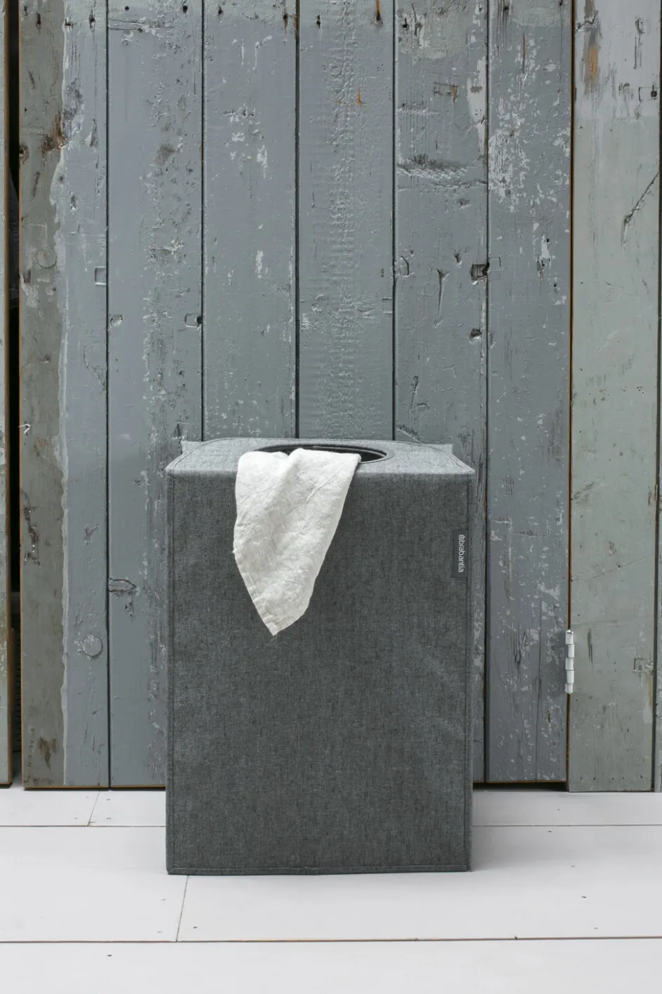New Brabantia Vasketøjstaske Rektangulær 55 L, Pepper Black