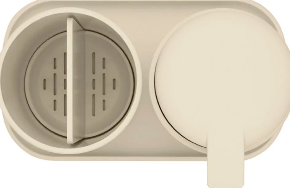 Hot Brabantia ReNew Badeværelsessæt 3 Dele, Soft Beige