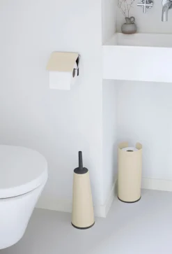 New Brabantia ReNew Toilettilbehørssæt 3 Dele, Soft Beige