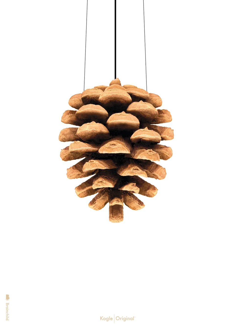 Outlet Brainchild Koglen Plakat 30x40 cm, Hvid