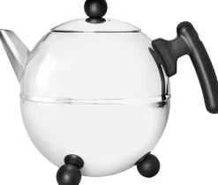 Bredemeijer Tekander > Duet Bella Ronde Tekande 1,5 L, Chrome/Sort