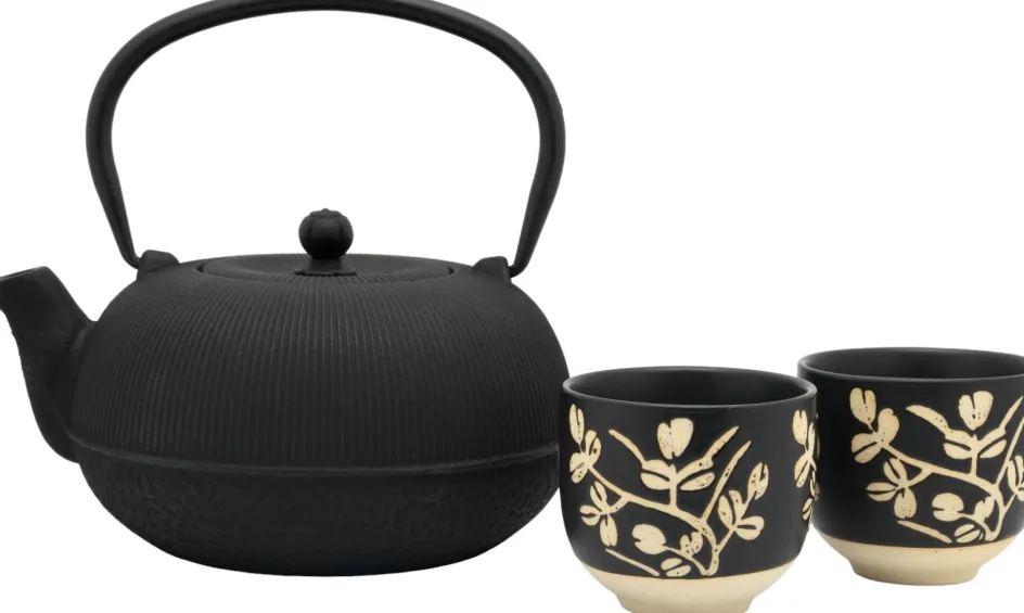Clearance Bredemeijer Sichuan Tekandesæt 3 Dele 1 L, Sort