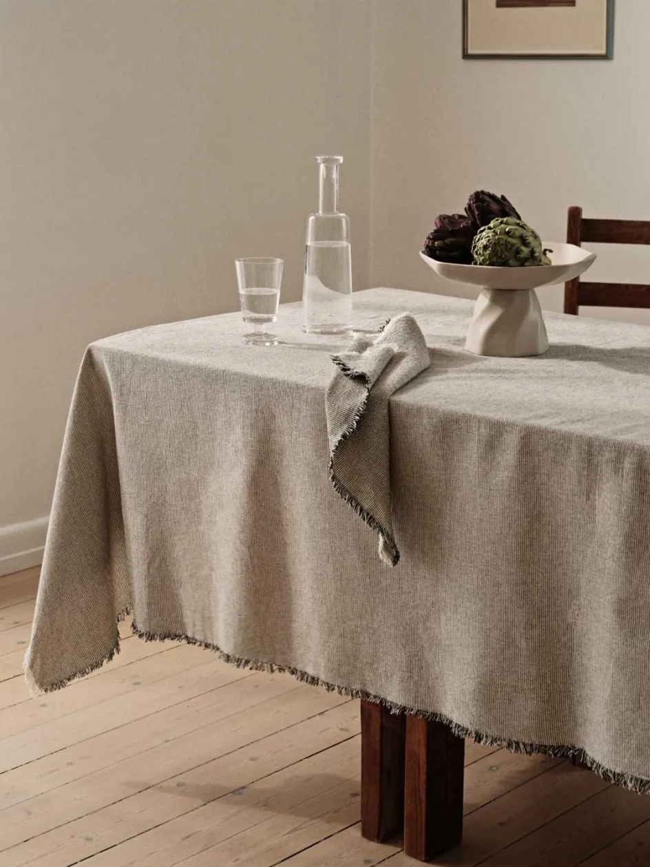 Hot Broste Copenhagen Elouise Dug 160x200 cm, Sort