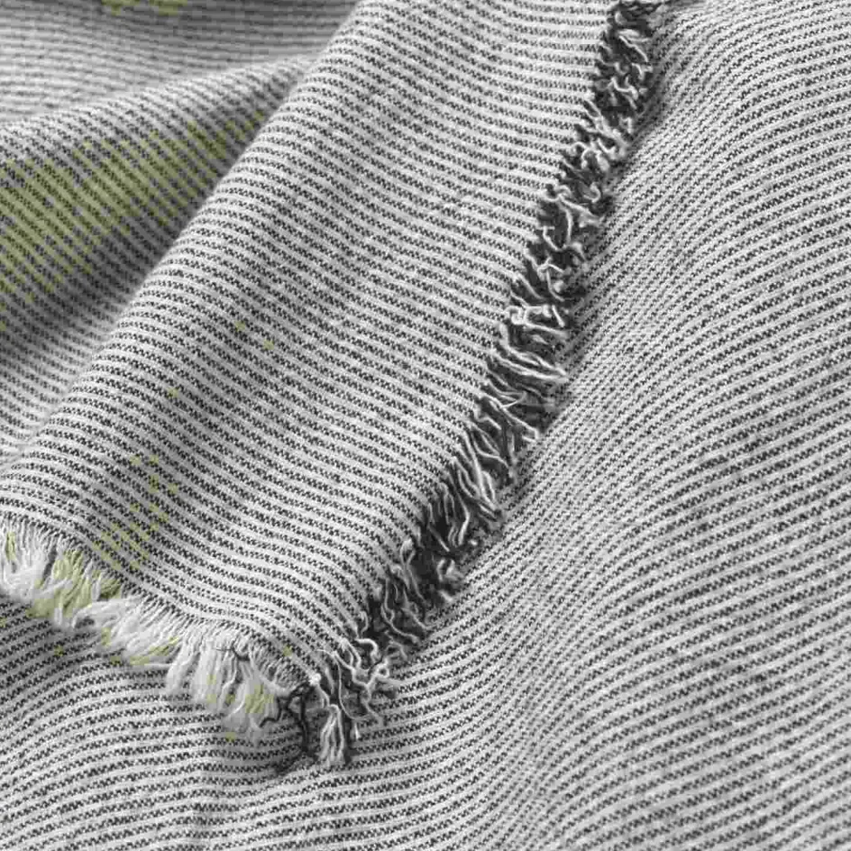 Hot Broste Copenhagen Elouise Dug 160x200 cm, Sort