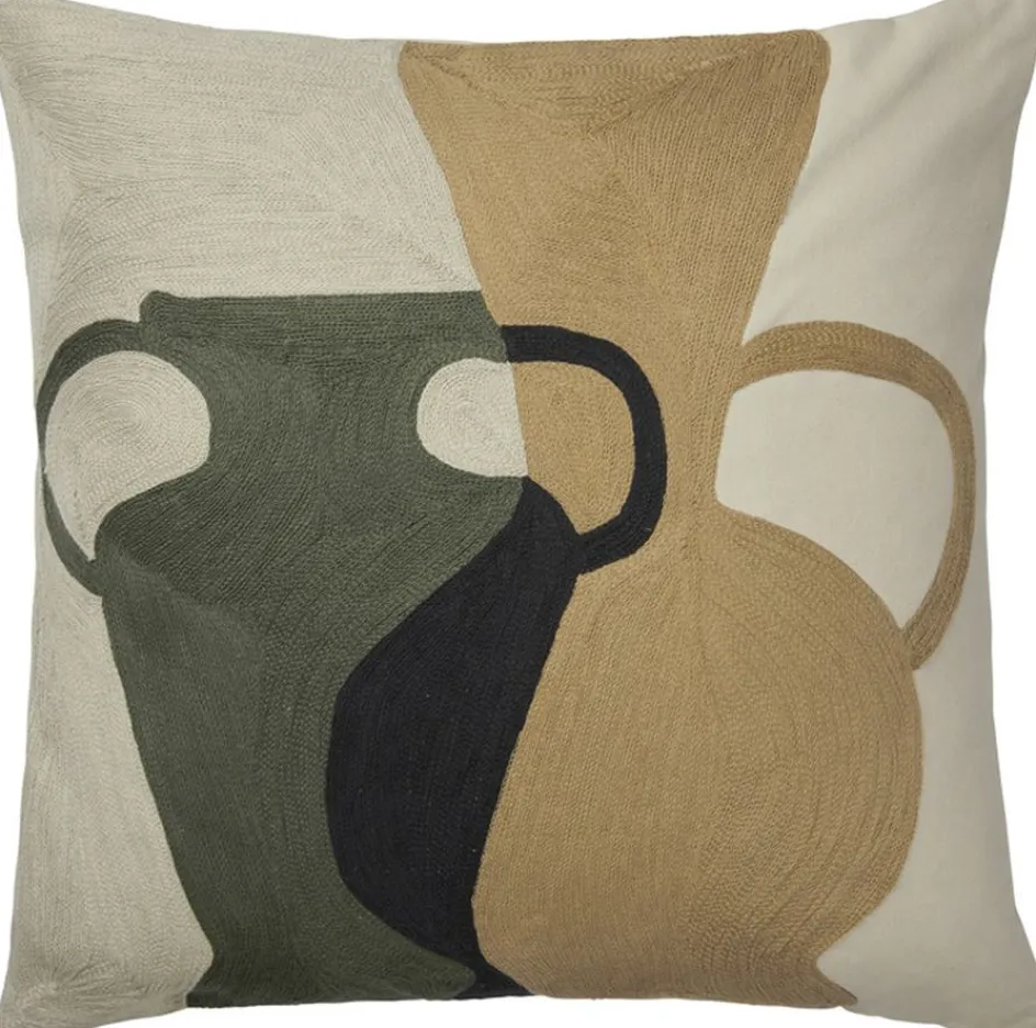 Broste Copenhagen Eva Pudebetræk 50x50 cm, Cinnamon Sand