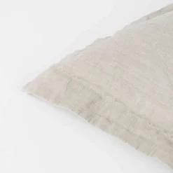 Outlet Broste Copenhagen Linn Pudebetræk , Dove Grey