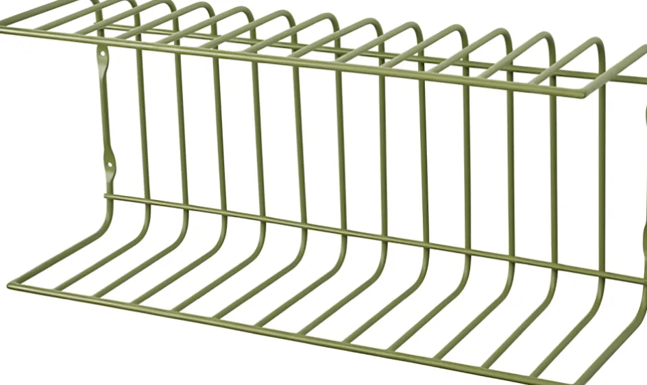 Online Broste Copenhagen Maggie Væghylde 40 cm, Army Green