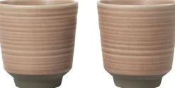 New Broste Copenhagen Miko Krus 2 stk. 15 cl, Dusty Pink