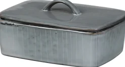 Broste Copenhagen Nordic Sea Smørskål m. Låg 15 cm, Soft Blue