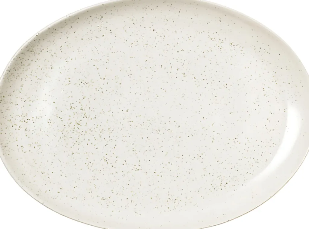 Broste Copenhagen Middagstallerkener > Nordic Vanilla Tallerken 35,5 cm, Cream w. Grains