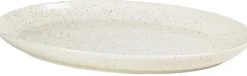 Broste Copenhagen Middagstallerkener > Nordic Vanilla Tallerken 35,5 cm, Cream w. Grains