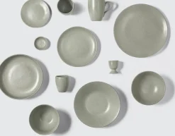 Broste Copenhagen Frokosttallerkener > Nordic Marsh Tallerken , Light Dusty Green