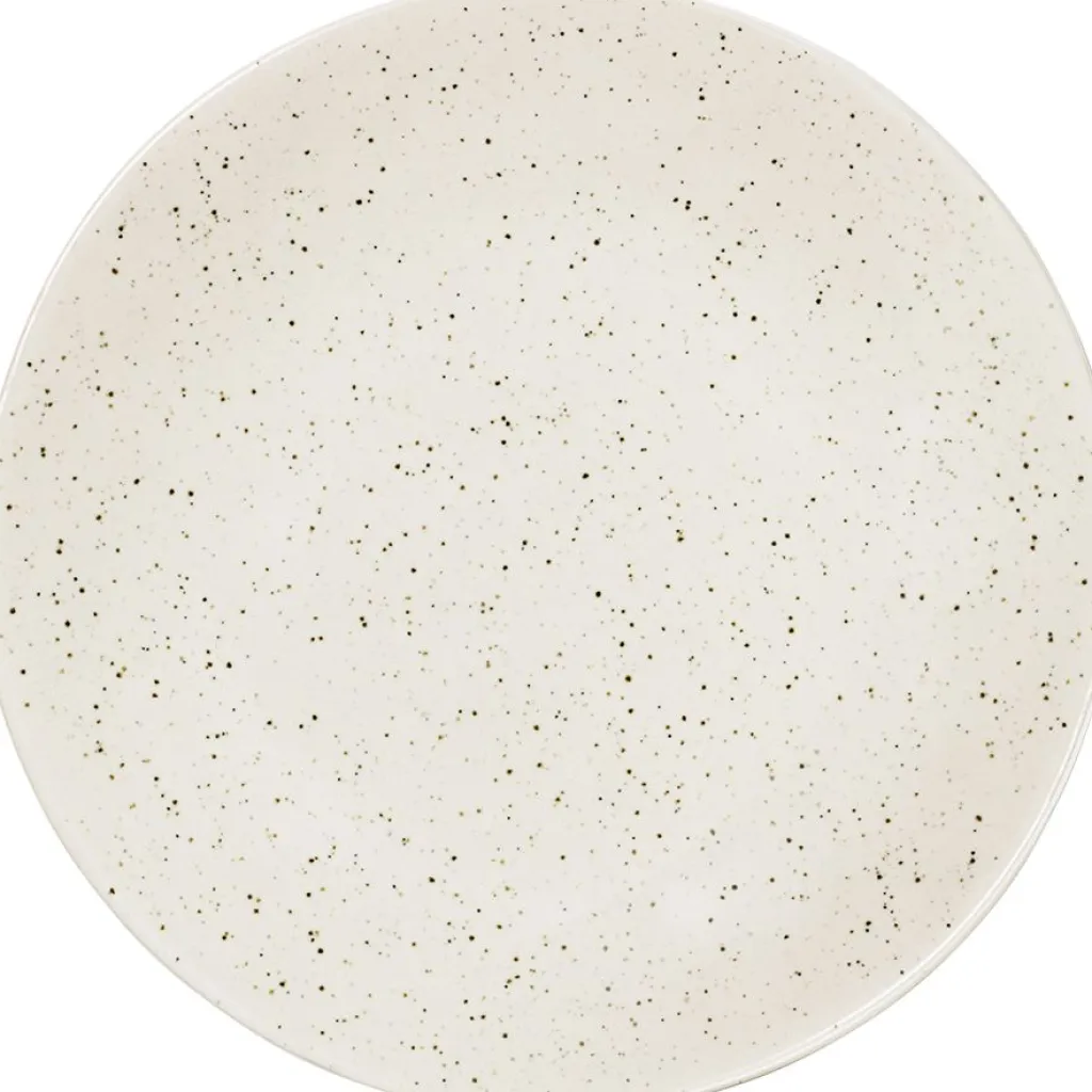 Broste Copenhagen Desserttallerkener > Nordic Vanilla Tallerken , Cream w. Grains