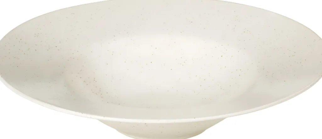 New Nordic Vanilla Dyb Pastatallerken 29 cm, Cream w. Grains Pastatallerkener|Dybe Tallerkener
