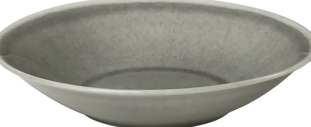 Broste Copenhagen Dybe Tallerkener > Nordic Rain Dyb Tallerken 22,5 cm, Grå